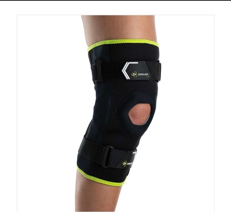 Donjoy Bilateral Hinged Knee Wrap for Joint Stabilization- Size S|M