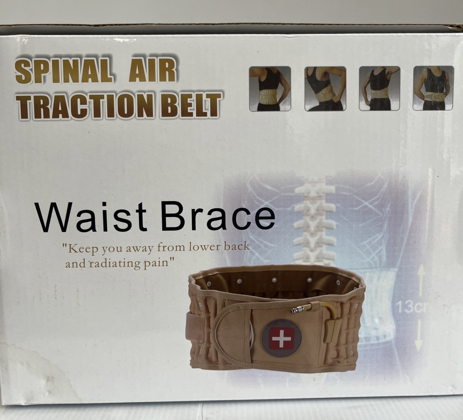 Decompression Spinal Air Traction Belt Waist Brace Pain Reliever