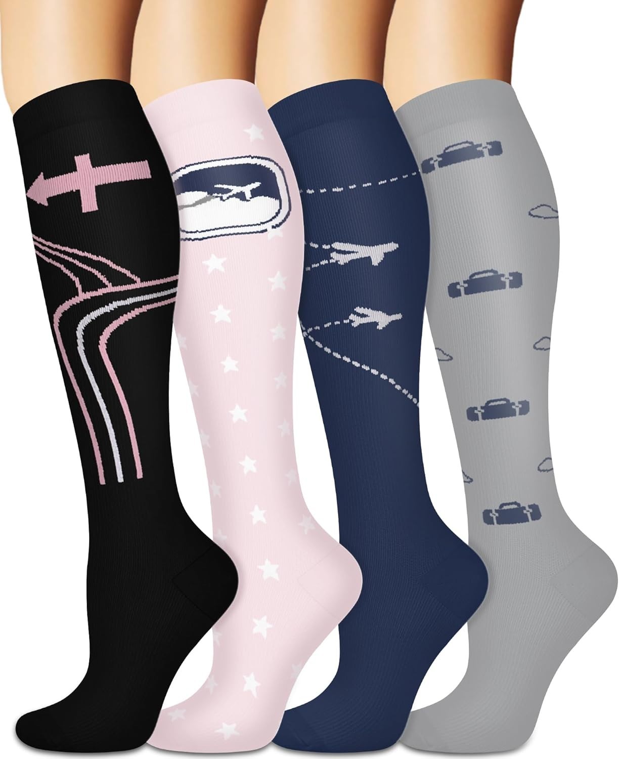 Knee-High Compression Socks for Men and Women – Ultimate Circulation Support