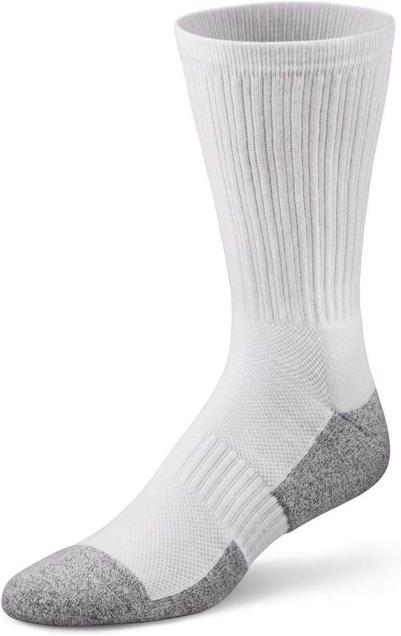 Dr Comfort Diabetic Multi Style Socks Shape to Fit Seamless Unisex Blk or White