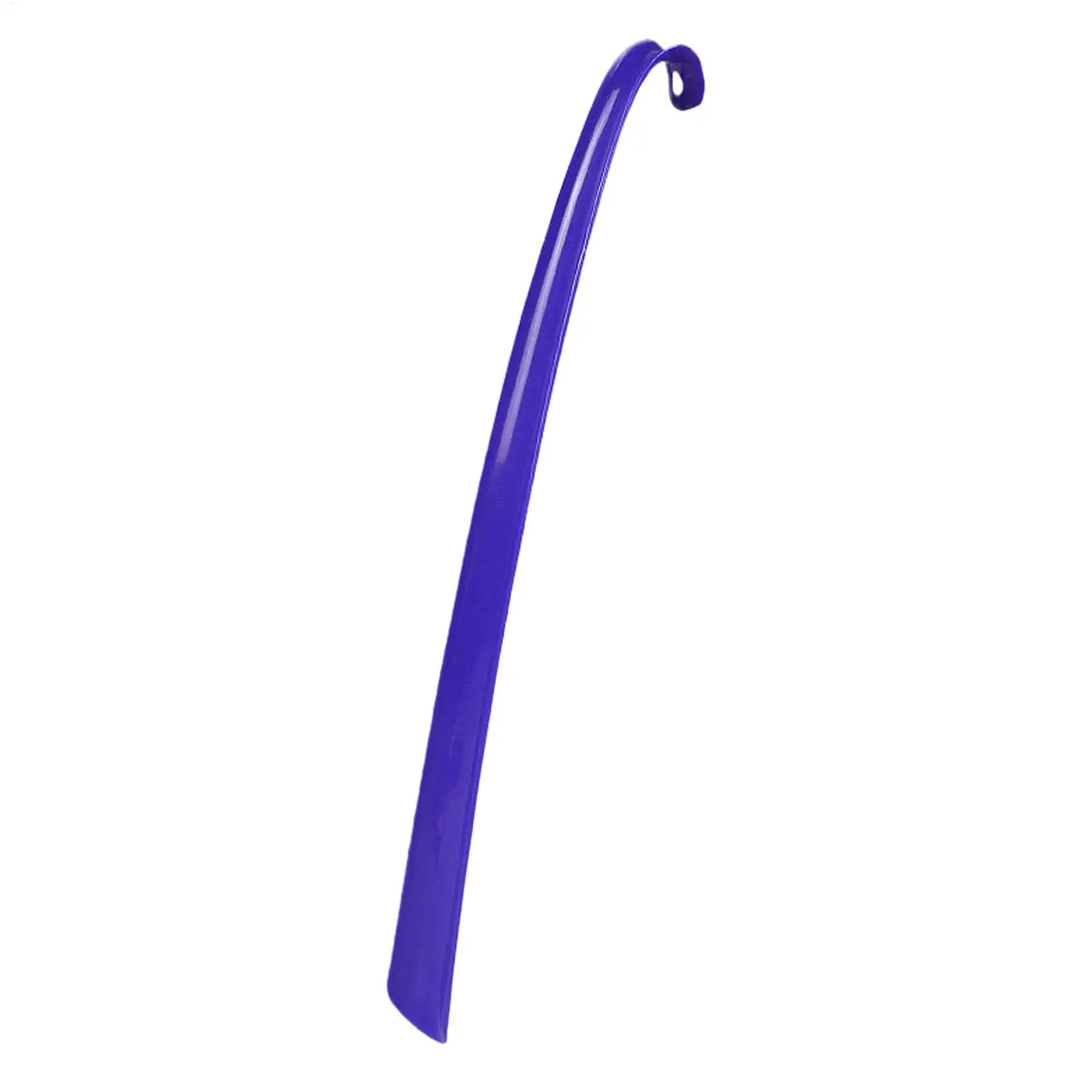 42.5X4X2.2Cm Easy to Use ABS Long Handle Shoes Horn Artifact Pull Pumping Shoes