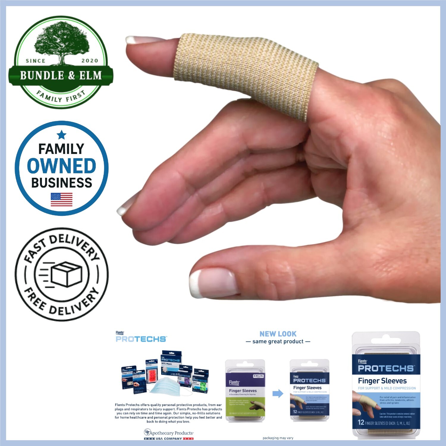 Finger Sleeves Pain Relief for Arthritis Tendonitis Support Compression 12