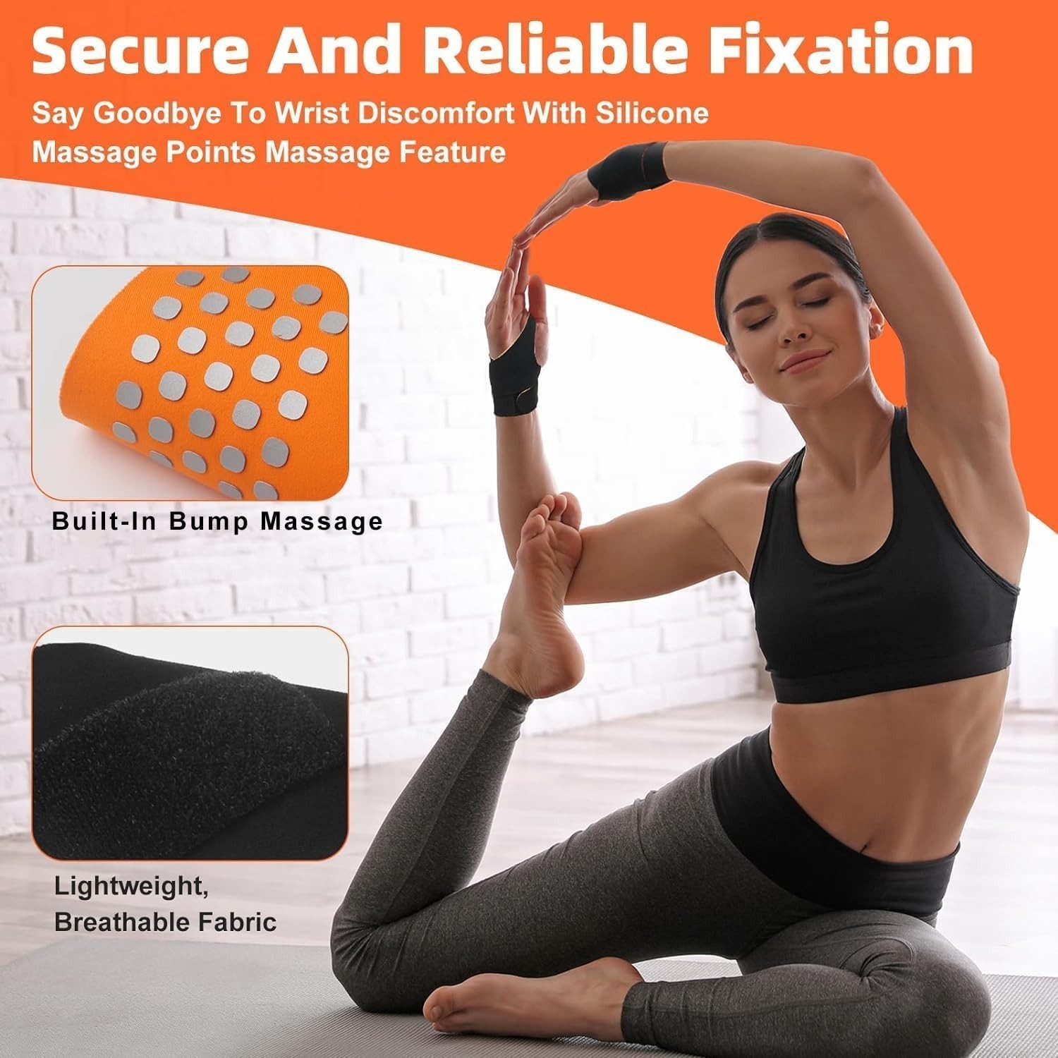 Customizable Wrist Support Brace – Ideal for Sports, Pain Relief, and Daily Use