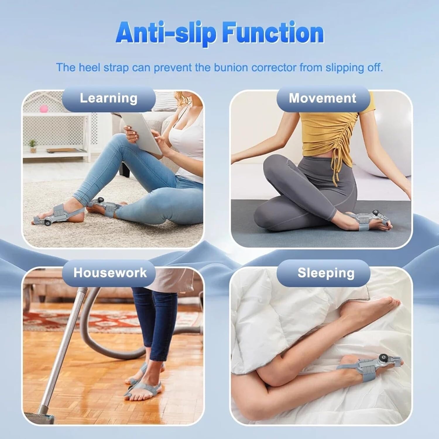 Medical Straightener Adjustable Separators Bunion Correctors Foot Pain Relief US