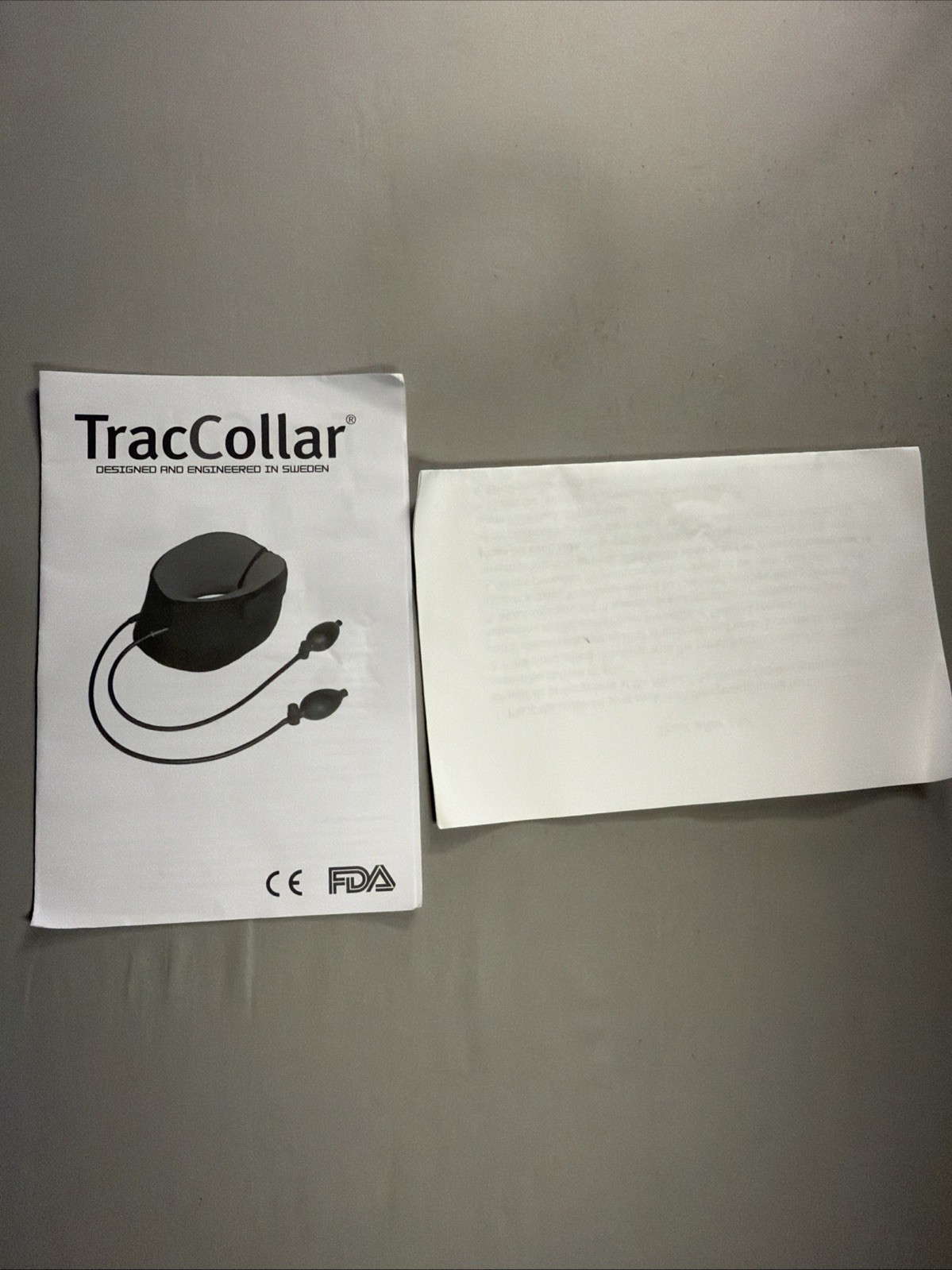 TracCollar Inflatable Cervical Neck Traction Collar Support Device by BodyMed