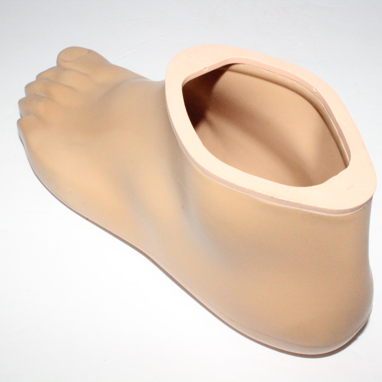 Ottobock Trias Prosthetics Foot Shell w/ Collar 2C3-L26/4~ Sz 26 LEFT Beige