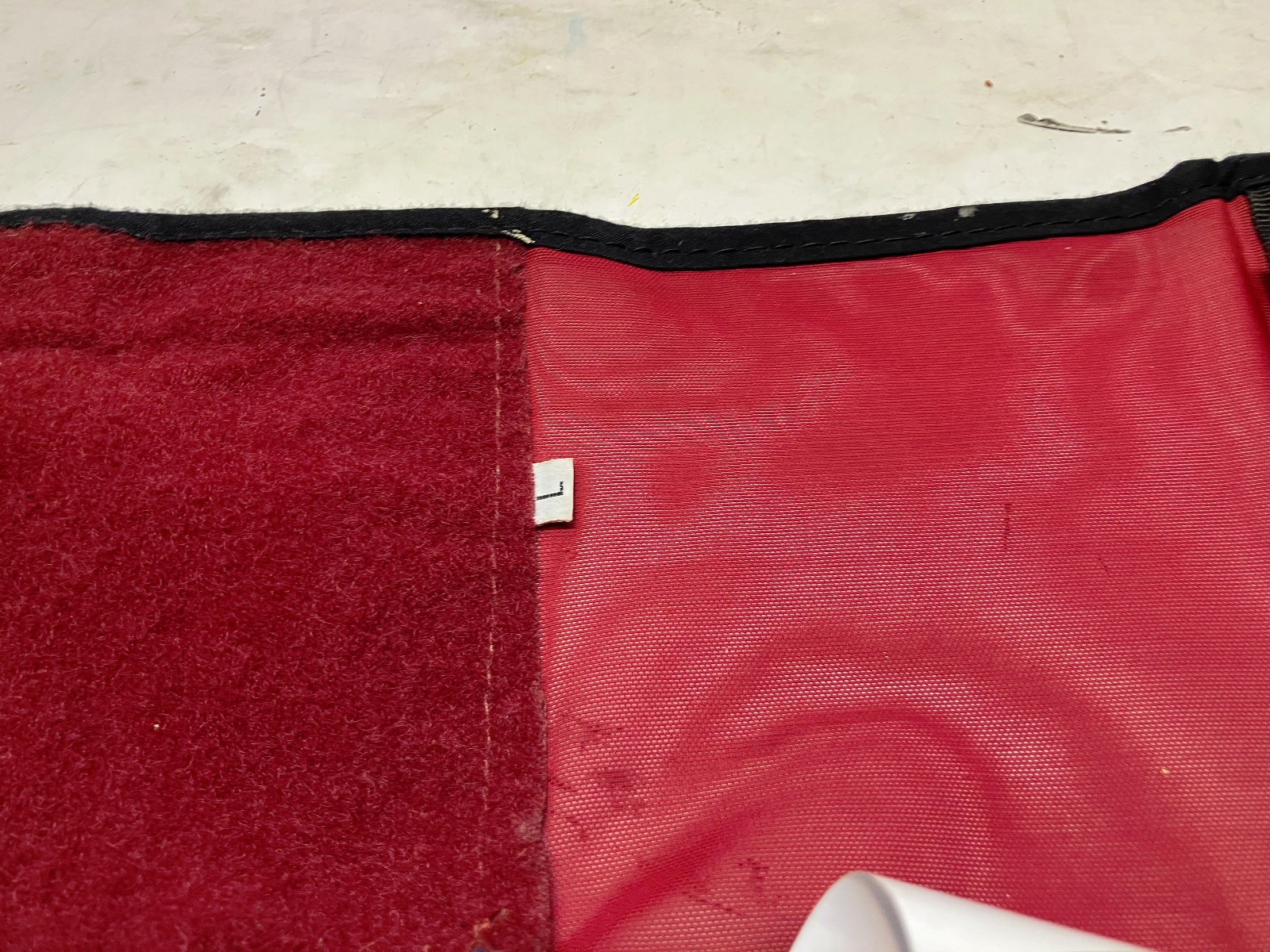 back brace red val med 44 in pre owned free shipping