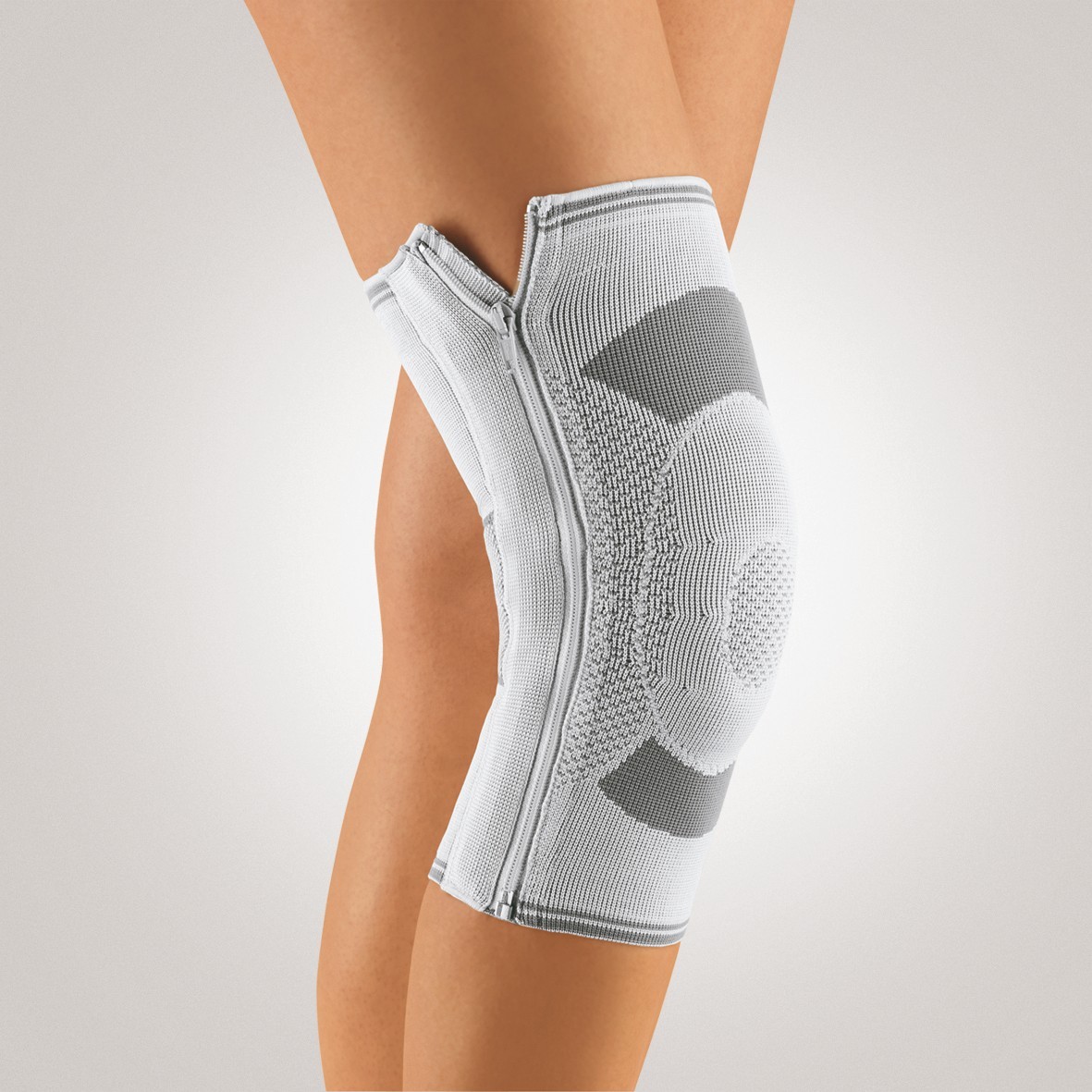 BORT Select GenuZip® Knee Support- Zipper Knee Brace, Light Weight, Easy to use