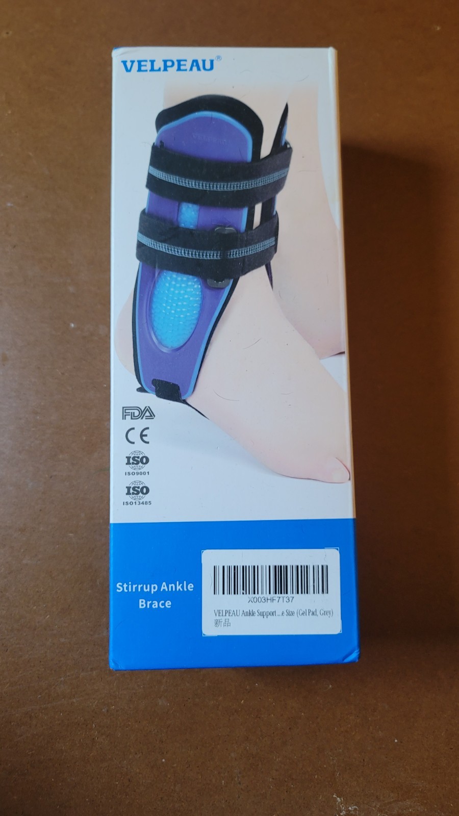 new Velpeau Ankle Brace, Ankle Support Stabilizer, Stirrup Splint for Sprains