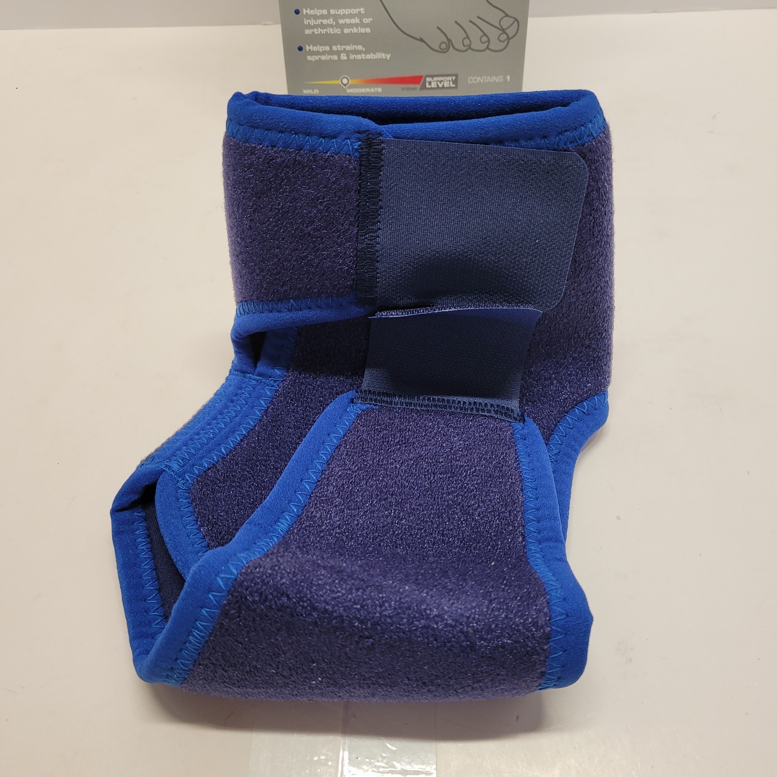 NEO-G Stabilized Ankle Support With Adjustable Strap Universal Size NEW