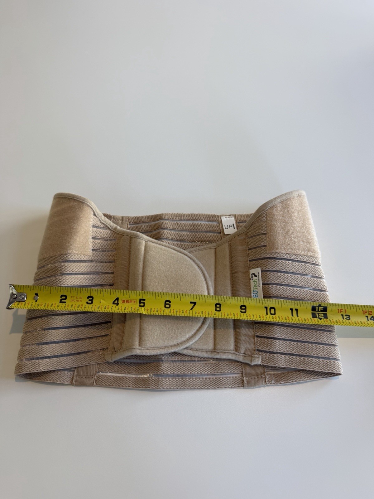 NEOTech Care Lumbar Support Belt Beige Back 8×13 in Orthopedic Pregnancy