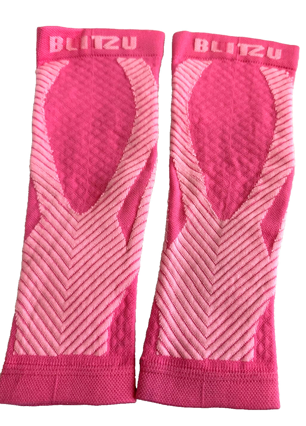 Blitzu Calf Women Pink S/M Compression And Recovery Sleeves