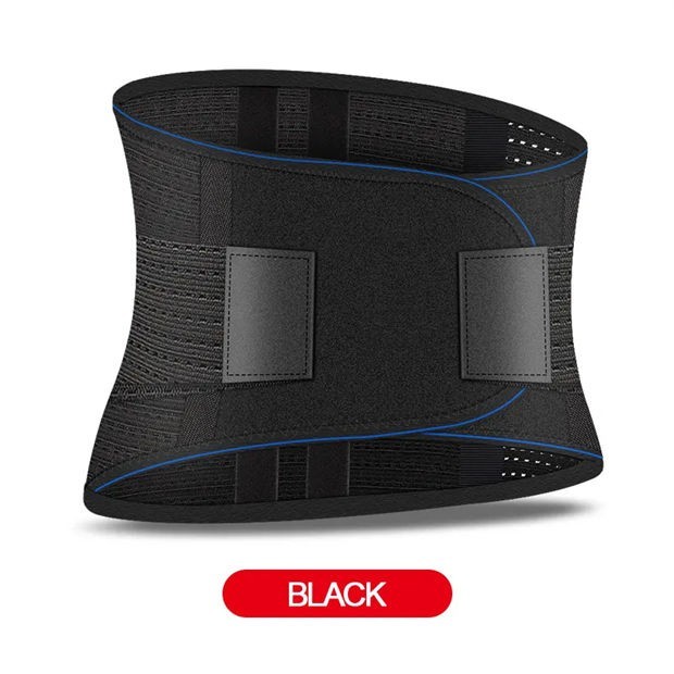 Back Support Belt Lumbar Waist Brace Adjustable Posture Lifting Work Men Women