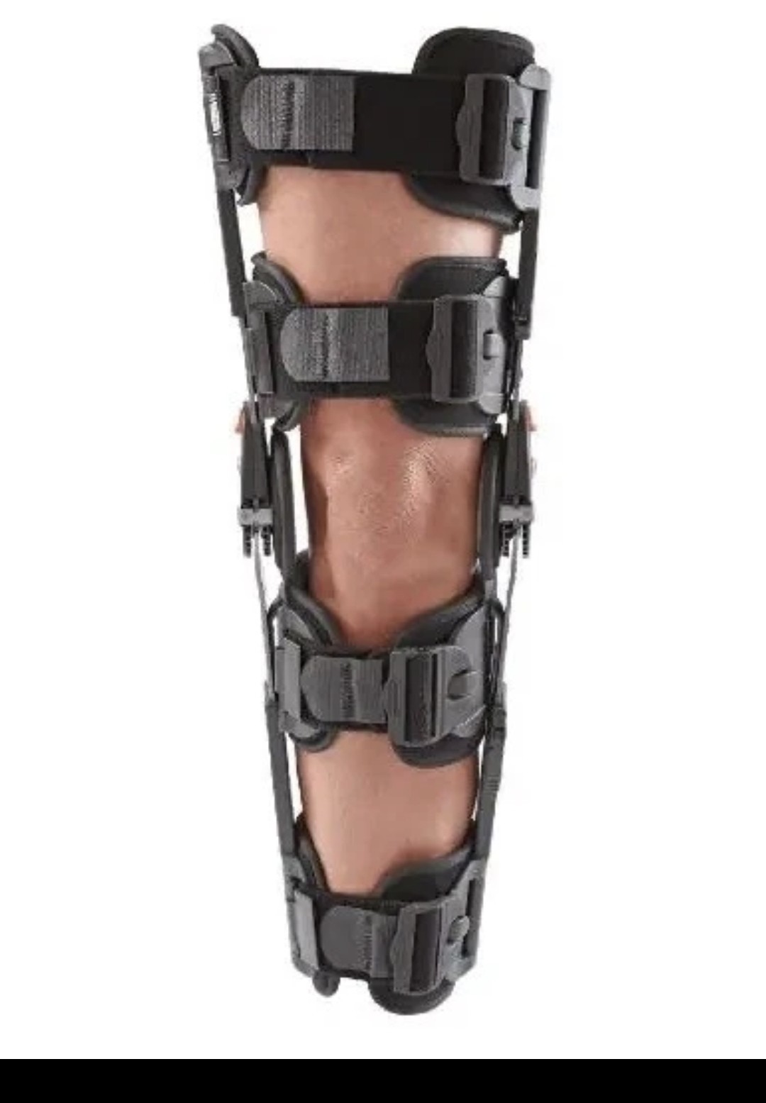 Breg T-Scope Premier Post Op Knee Brace – Black (08814) + Tri Panel Knee Immob..