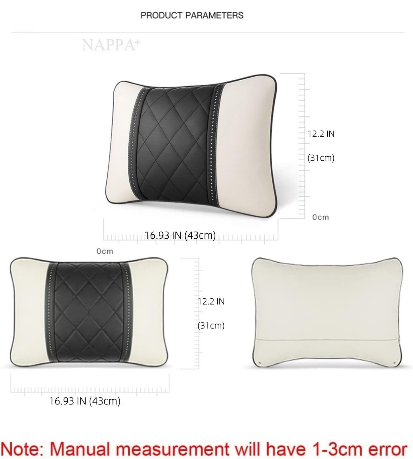 Lumbar Support Pillows for Car Automotive Seat Cushions Lower Back Pillow for…
