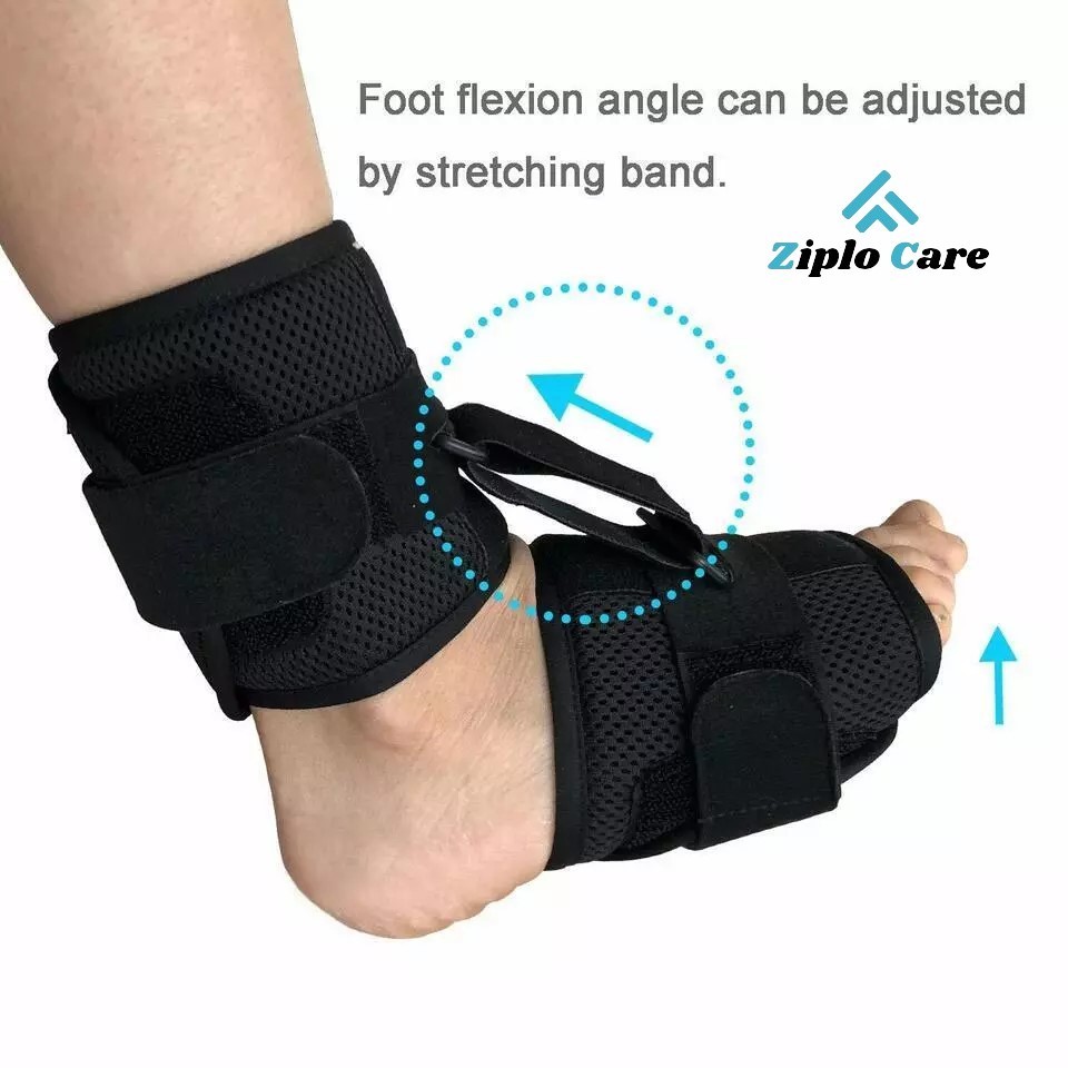 Ziplocare Afo NET Foot Drop Brace Walking Use As A Left Or Right Afo Brace