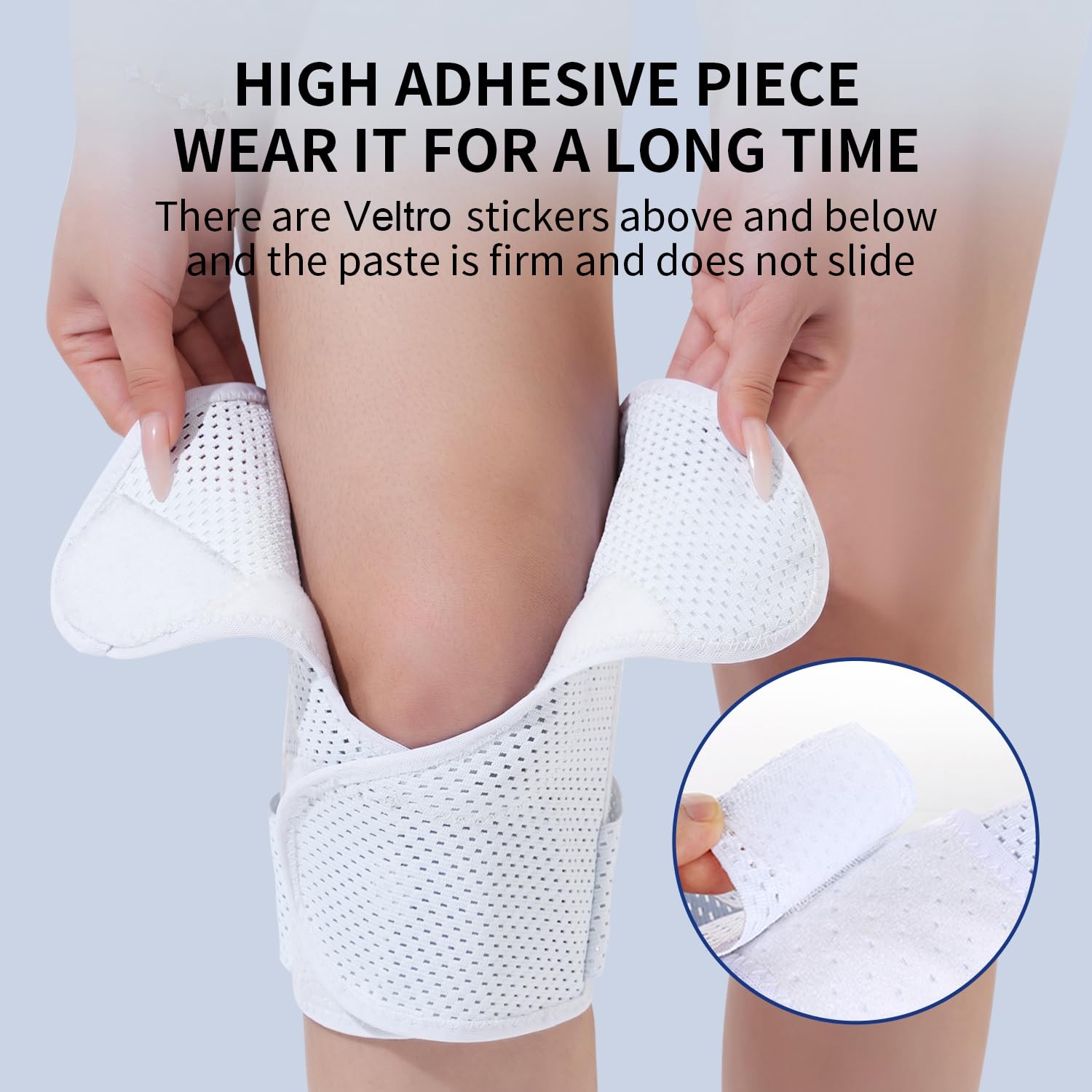 Knee Braces for Women Men Pain, Light XX-Large, Black