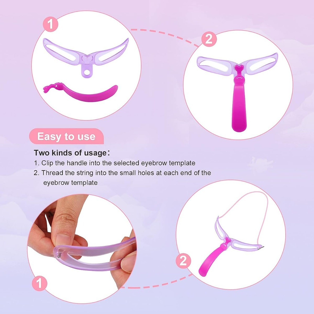 8 In 1 Eyebrows Shape Set