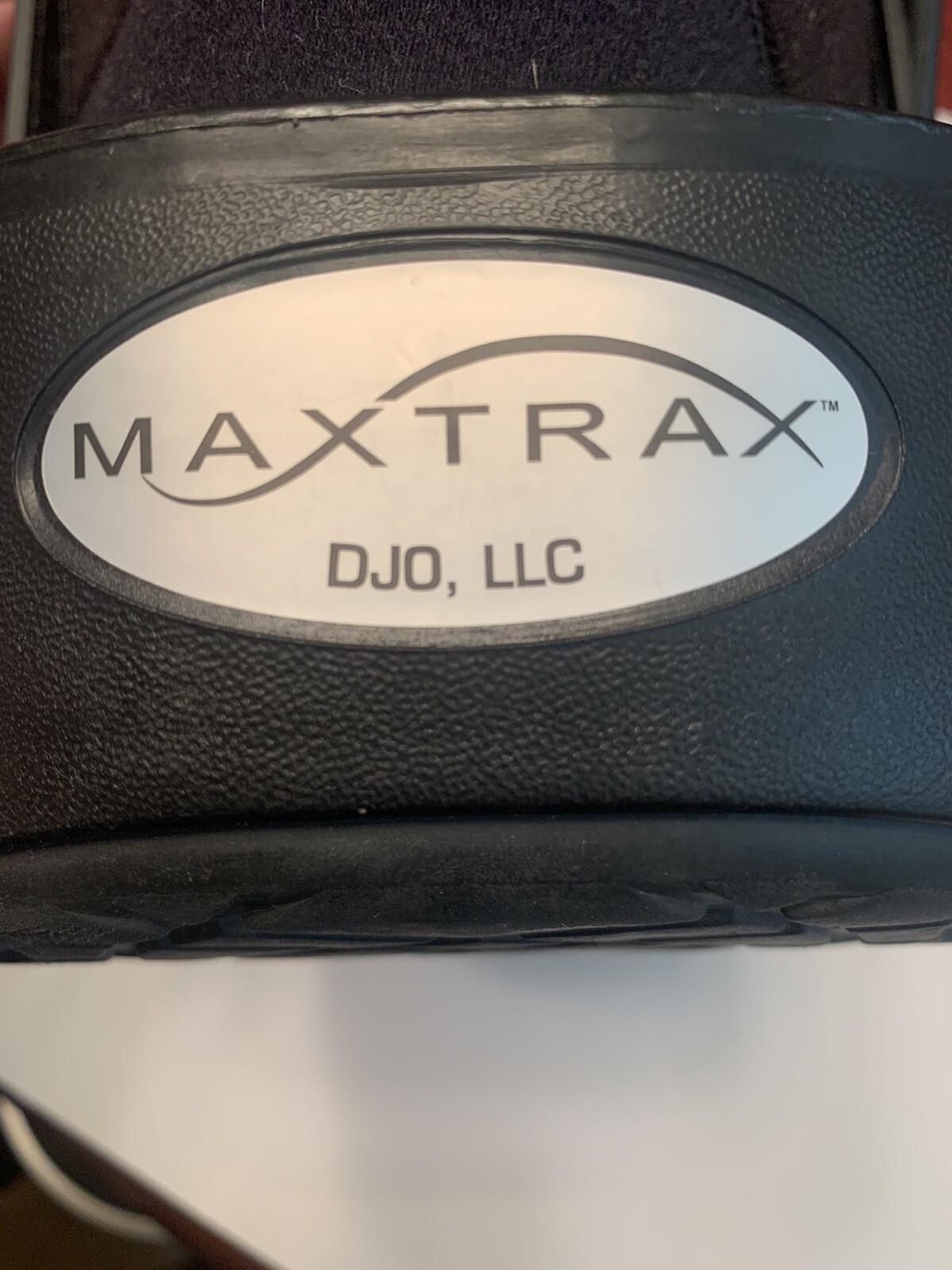 Maxtrax DJO LLC Orthopedic Walking Boot Inflatable Ankle Foot Brace Size Large