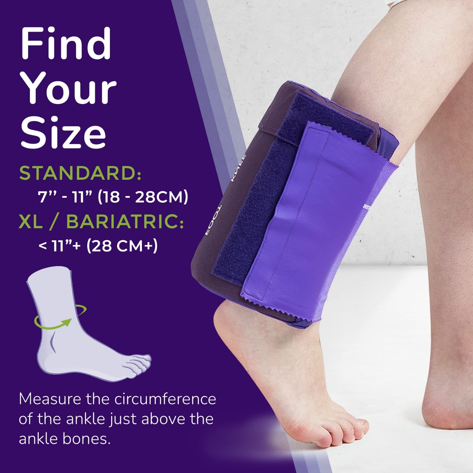 Heel Protector for Pressure Ulcers – Breathable Offloading Cushion, No-Strap Boo