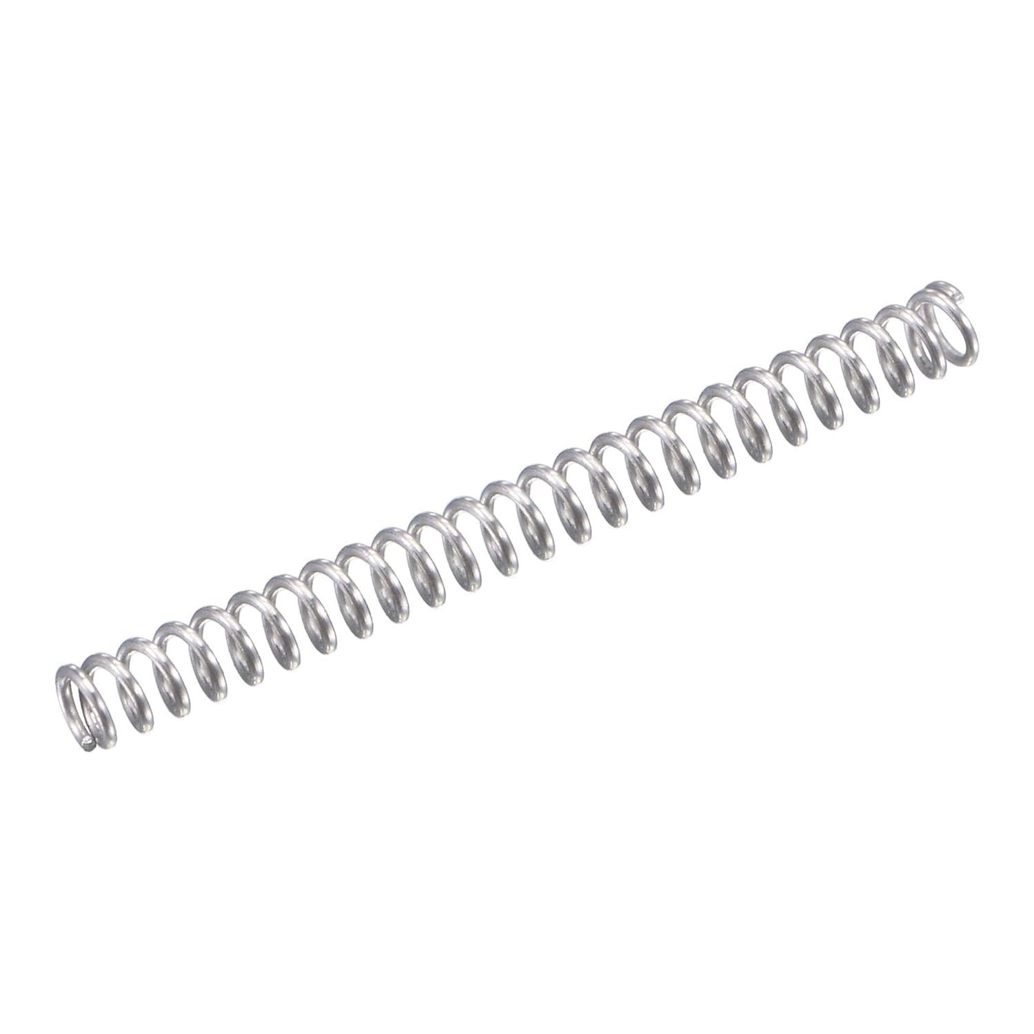 High Elasticity Compression Springs – 304 Stainless Steel, 20mm Free Length