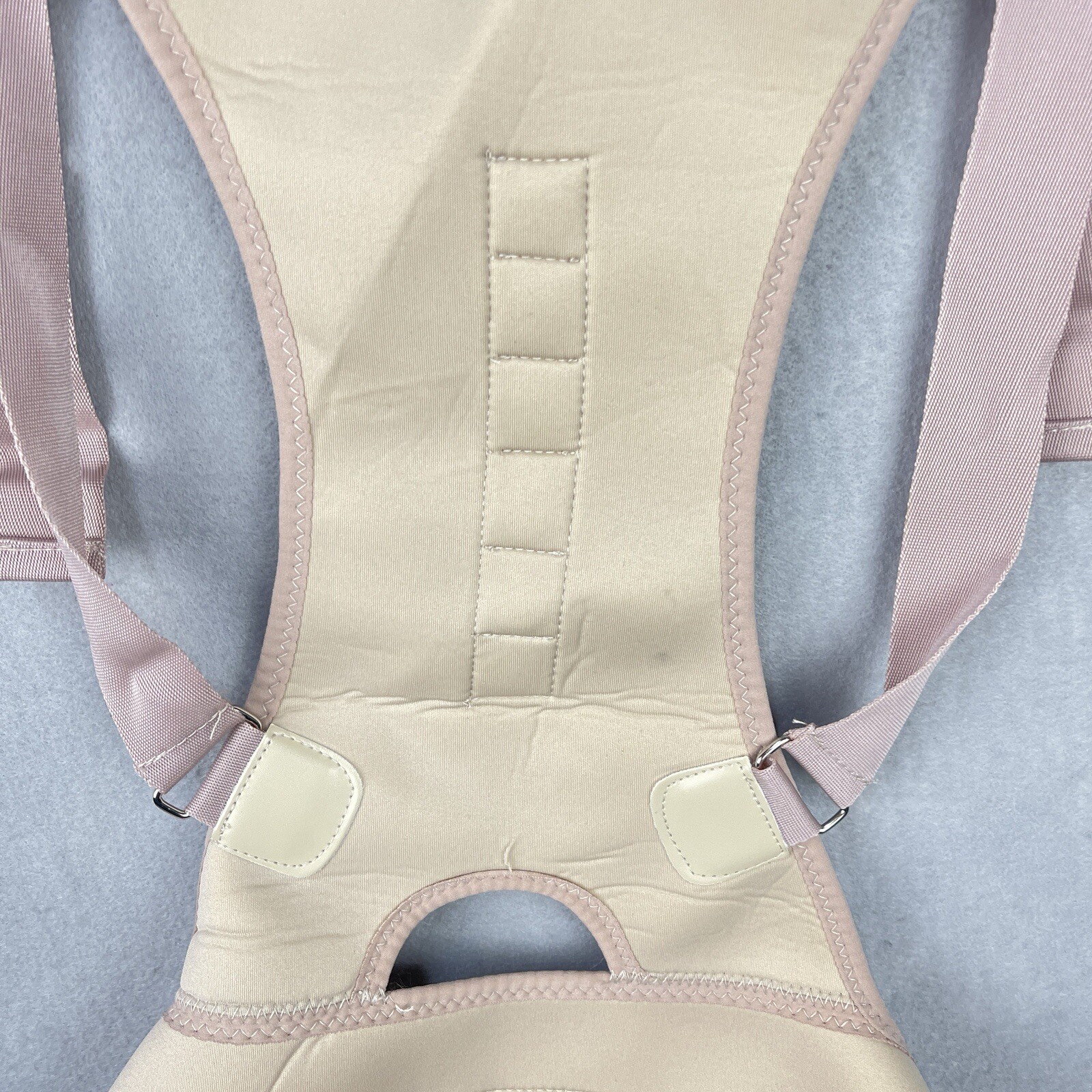 LivingSure Magnetic Posture Corrector Adjustable Strap Size Large Color Cream