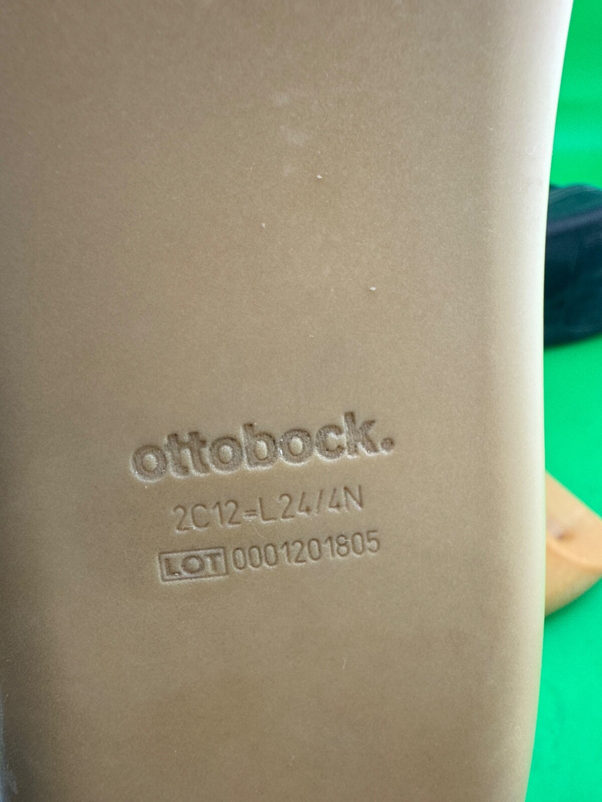 OTTOBOCK Otto Bock Terion K2 Prosthetic. Size 24. Category 2. Left shell