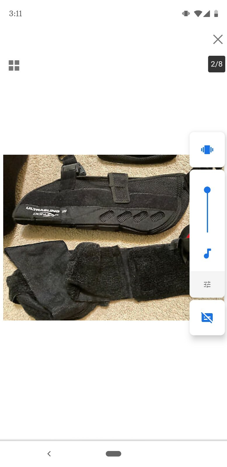 Don Joy Shoulder Sling – Excellent Cond (used very minimal) – great for post-op!