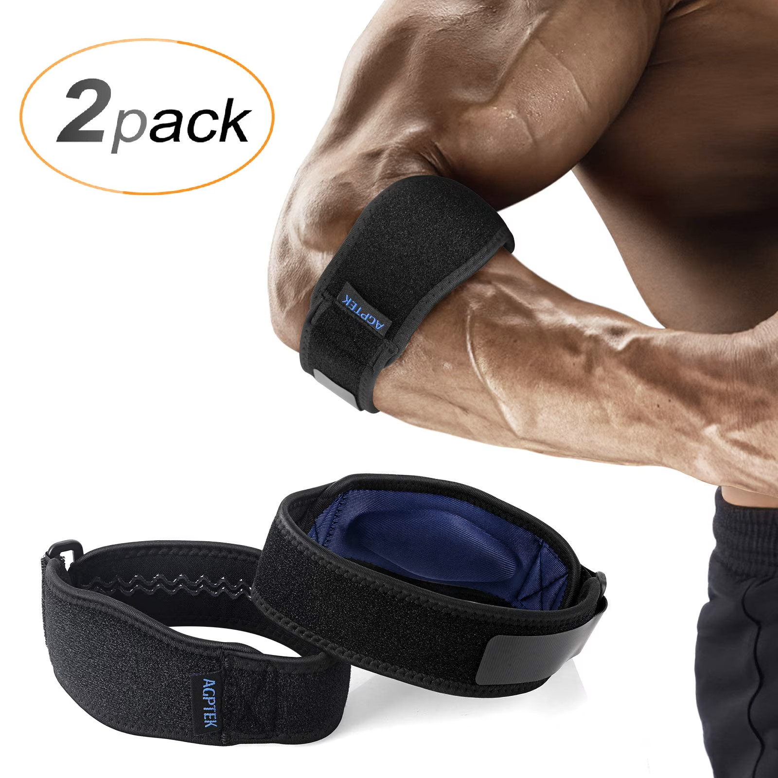 Tennis Elbow Brace Support Arthritis Tendonitis Arm Joint Strap Band Wrap Sports