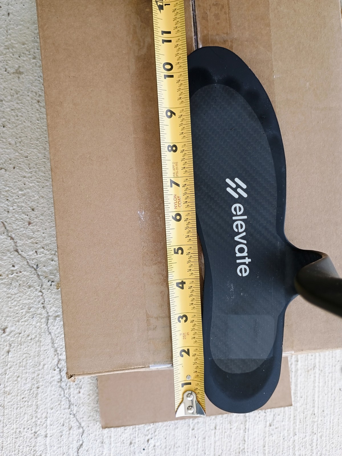 Elevate AFO1 Glide Drop Foot Carbon Fiber Leg Ankle Brace Trimmable Right Foot