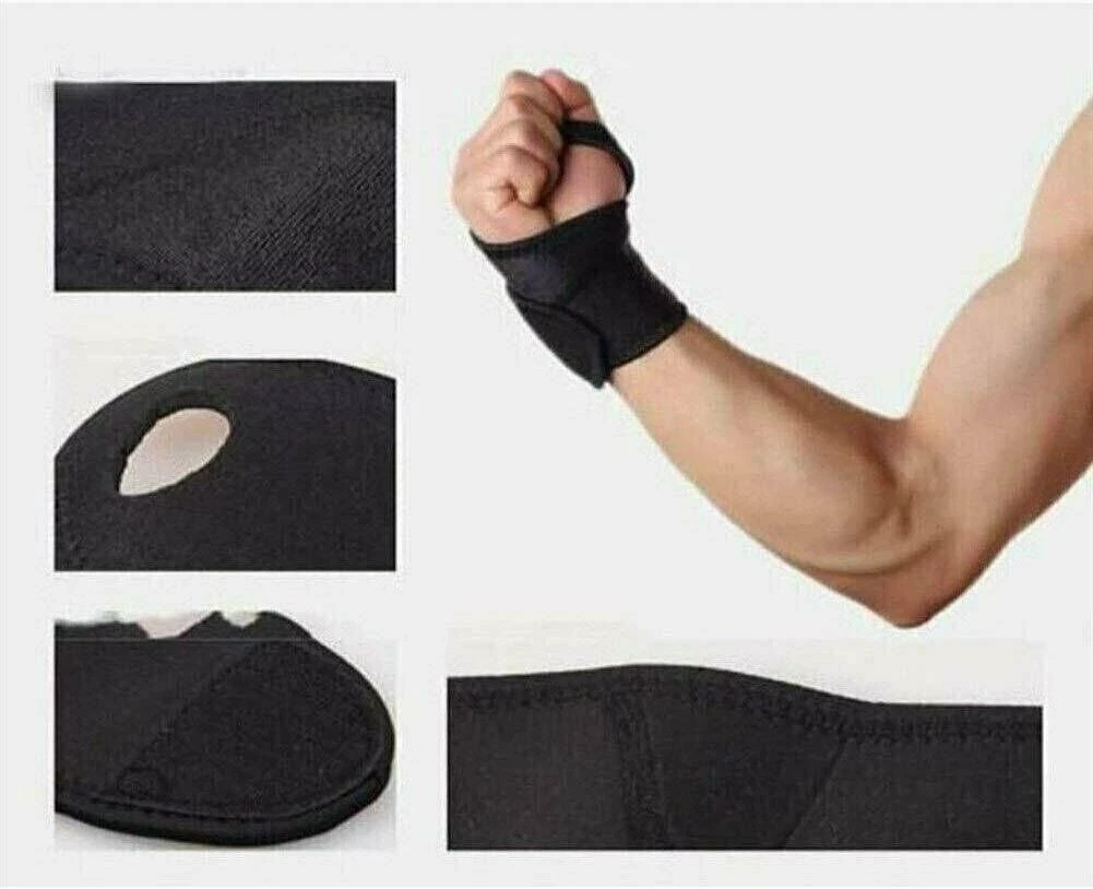 Right Wrist Hand Brace Support Carpal Tunnel Sprain Arthritis Gym Sport