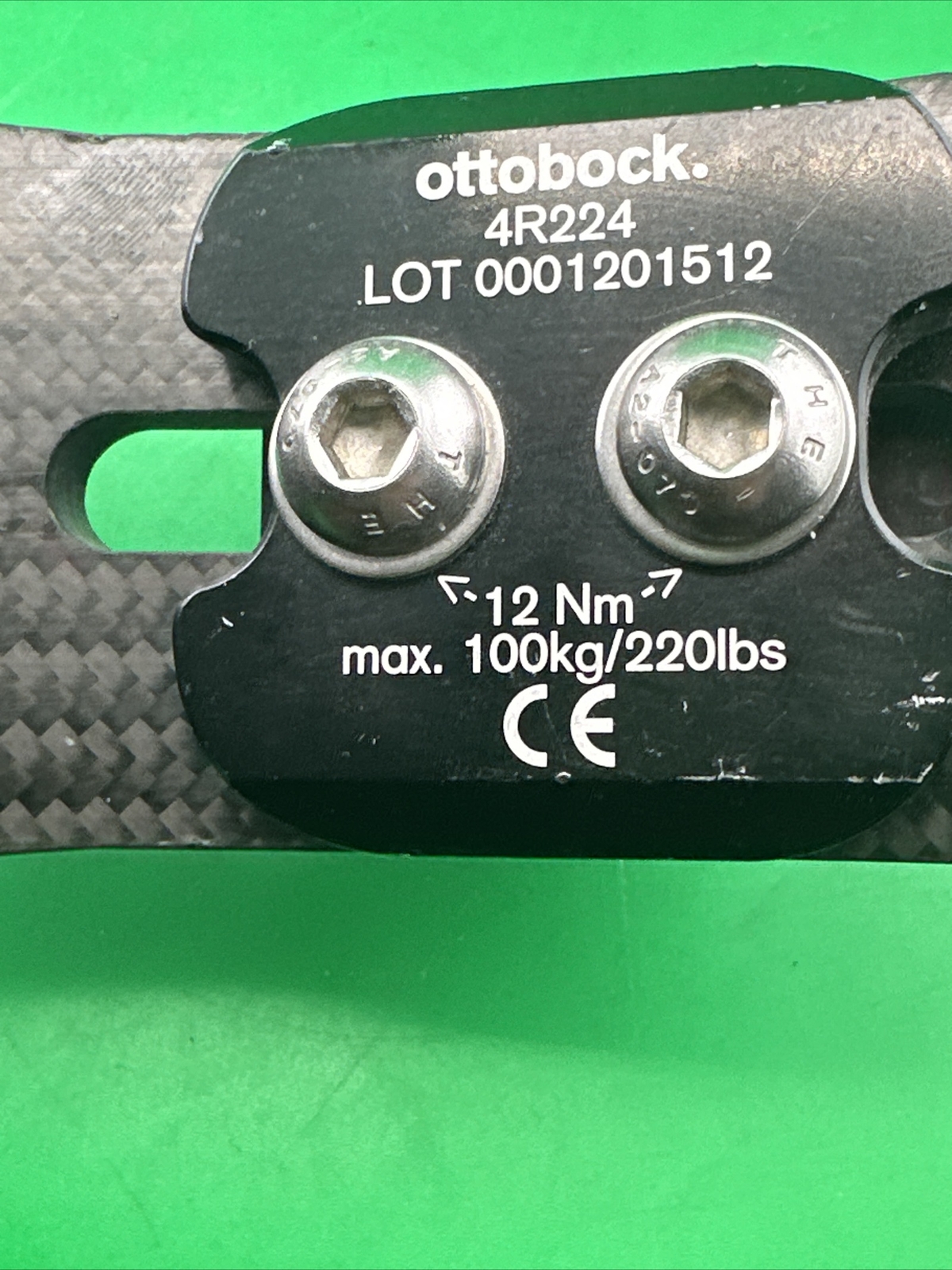OTTOBOCK Otto Bock Junior 1E93 Kids Prosthetic Running Blade Foot.