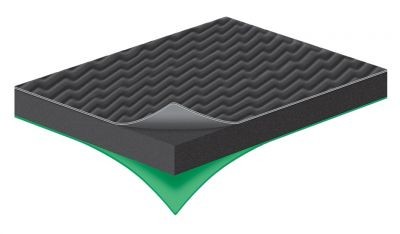 Mueller Adjustable Ankle Support Green Line # 86511 One Size Fits Most