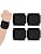 Threan 4 Pcs Wrist Brace for Lifting Carpal Tunnel Wrist Brace for Work Adjustab