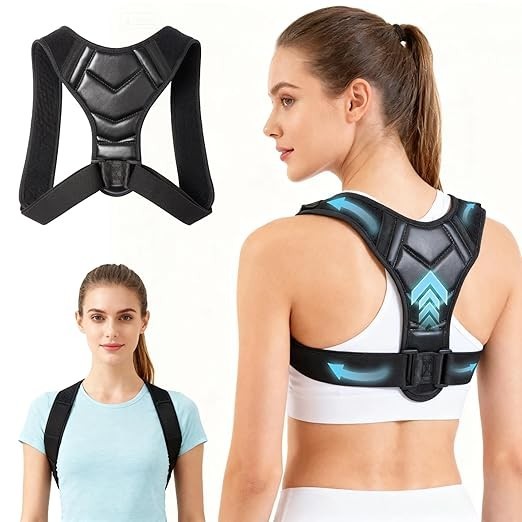 Posture Corrector for Women & Men, Adjustable Back Brace Shoulder Straightene…