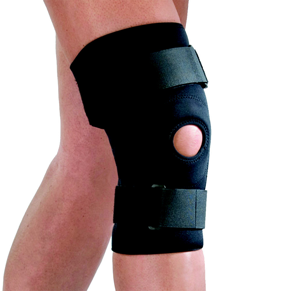 FGP Filamed 601 Neoprene Tubular Fence Knee Brace Knee Brace Black