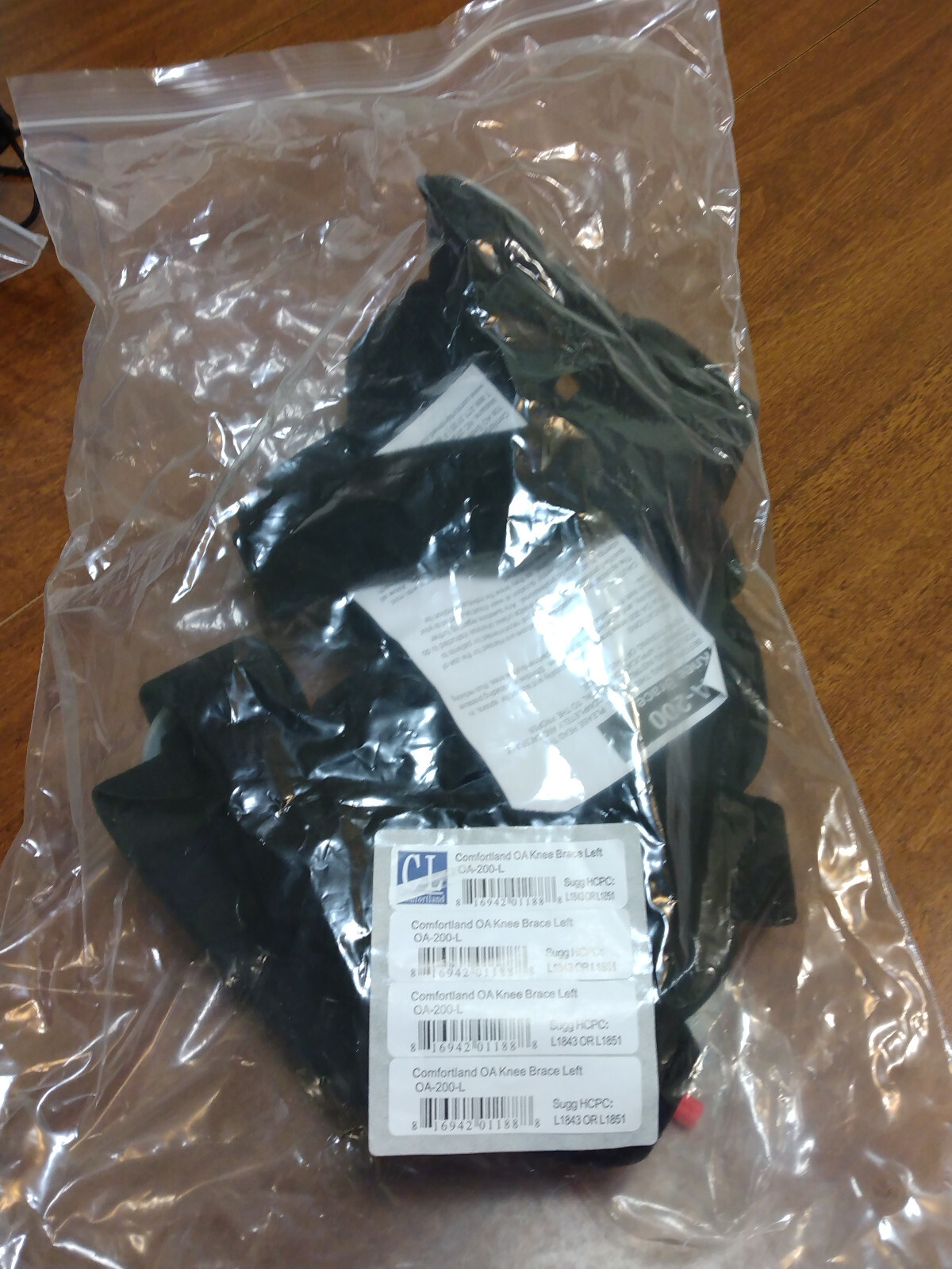 2 Comfortland OA-200-L OA-200-R Knee Brace Left & Right (Pair) With Tools & Bag