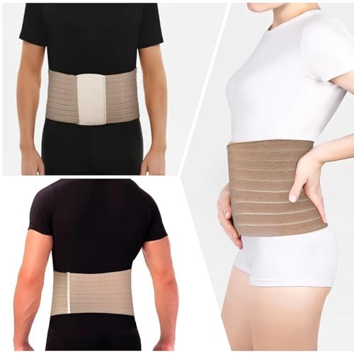 Hernia Belt for Women and Men, Umbilical Hernia Belt with Compression Pad,