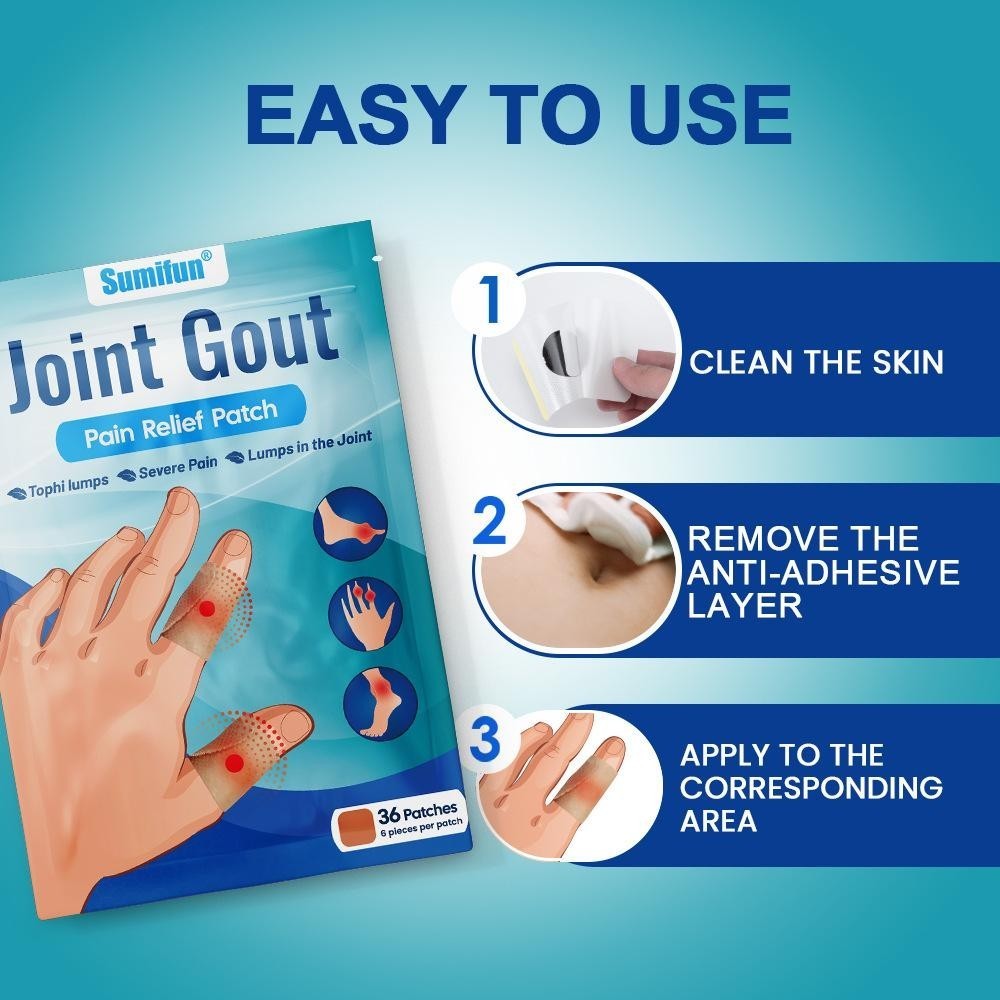 Arthritis Relief Finger Thumb Patch Plaster TapeSheath for Pain-