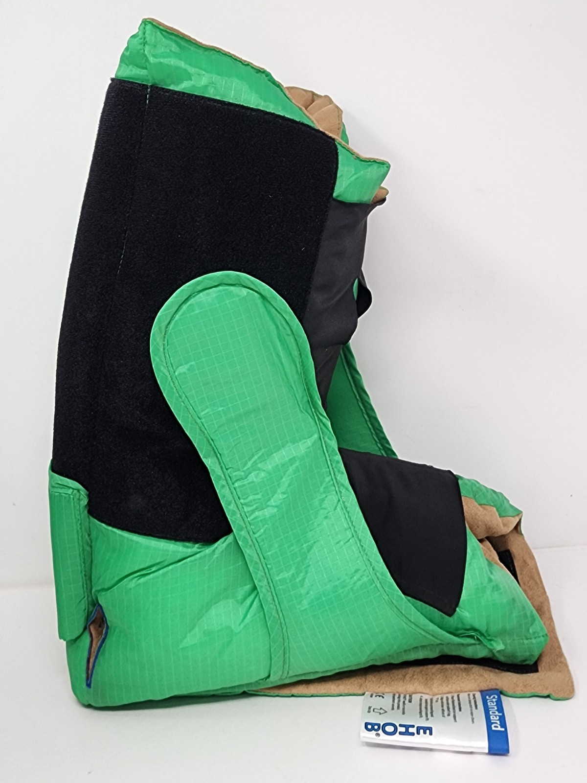 Lot of 2 EHOB TruVue Heel Protector Boots Standard Size Green *No Wedges*
