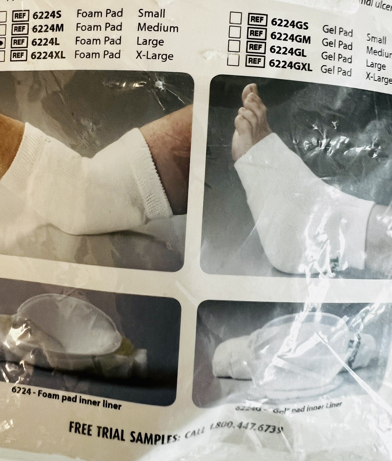 New – Unopened Package- Heel And Elbow Protectors