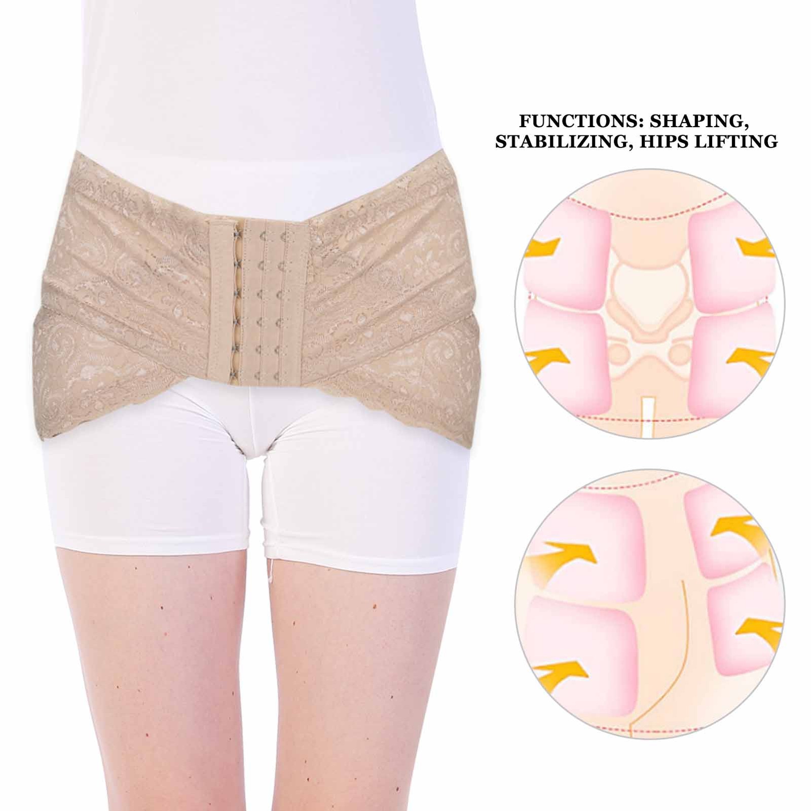 HipUp Pelvis Correction Belt Postpartum Belt Women Pelvic Correction Belt (S …