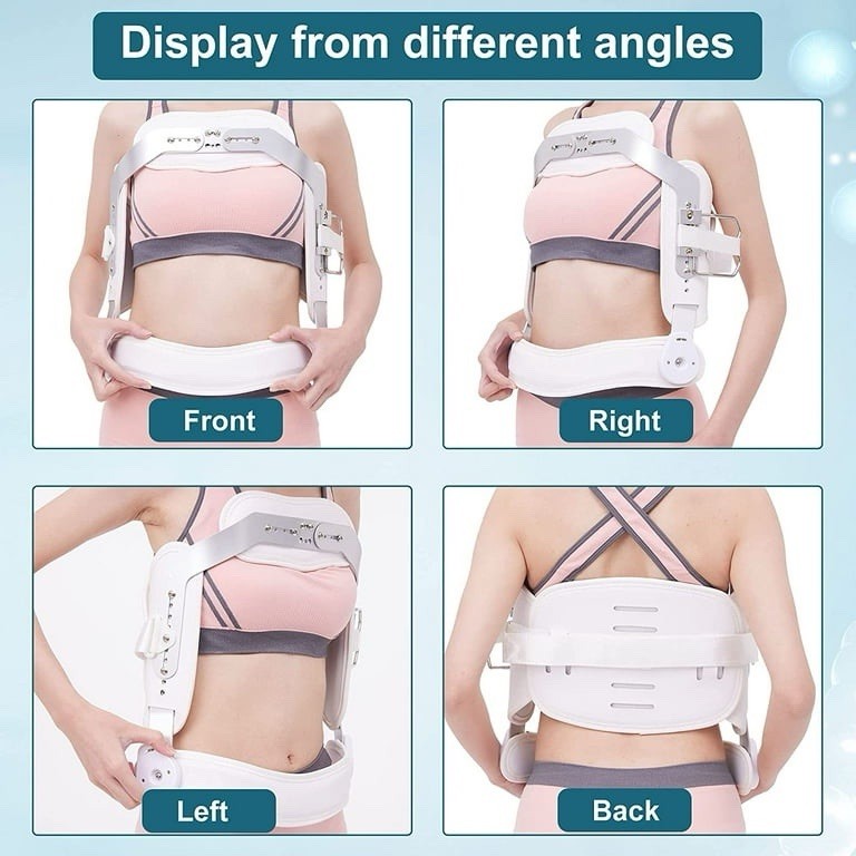 Quovilap Hyperextension Back Brace Spinal Lumbar Fracture Thoracic Size Medium