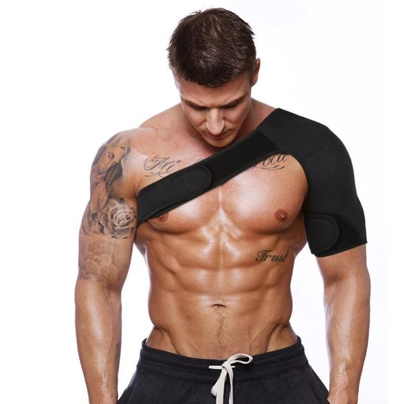Shoulder Brace Support Compression Sleeve Torn Rotator Cuff Relief Joint Pain