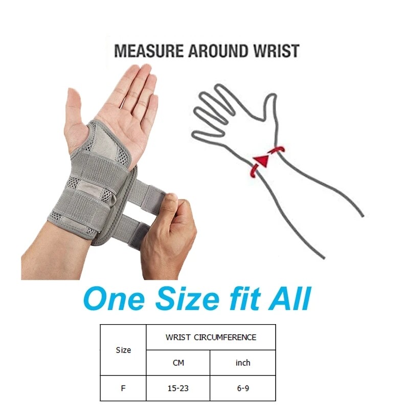 Wrist Hands Wrap Support Splint Stabilizer Tendonitis Arthritis Carpal Tunnel US