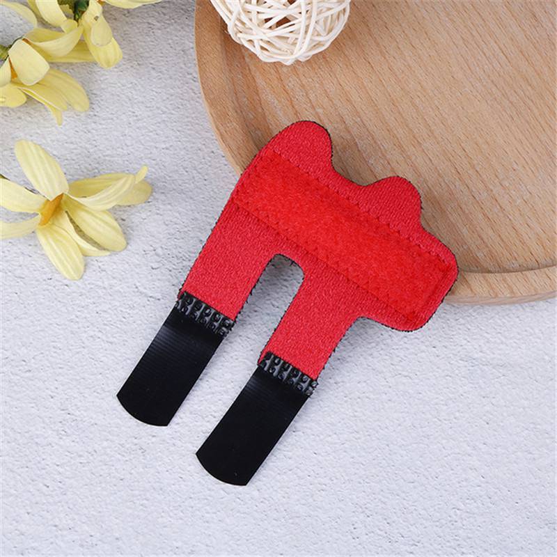 1Pcs Aluminium Finger Splint Brace Adjustable Tape Bandage Corrector Support