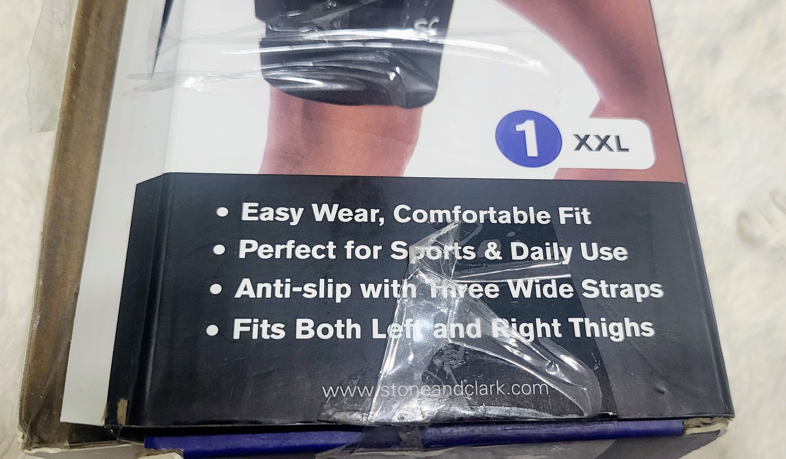 Thigh Brace – Adjustable Fit Thigh Compression Sleeve for Men & – Groin Brace❗️