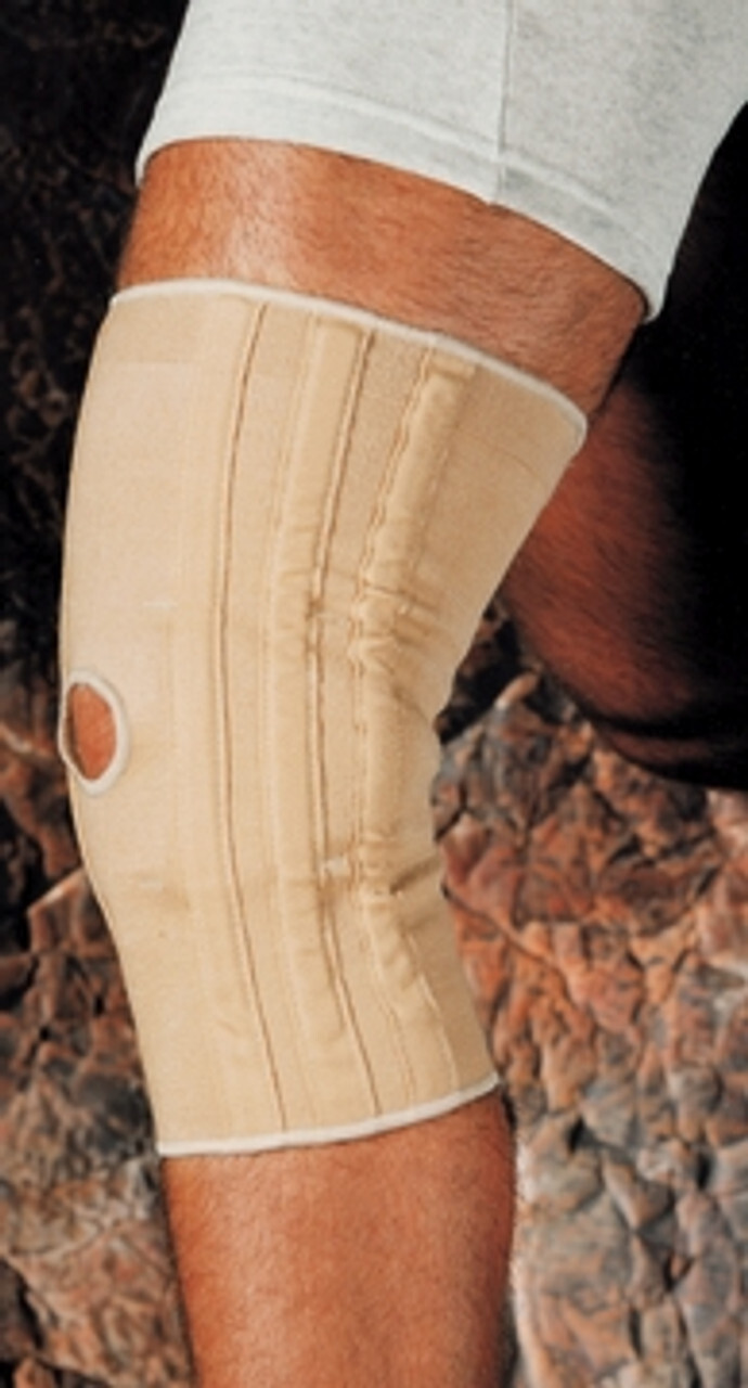 Sport Aid SA3631 Knee Compression Support with Medial/Lateral Stays OP – Small