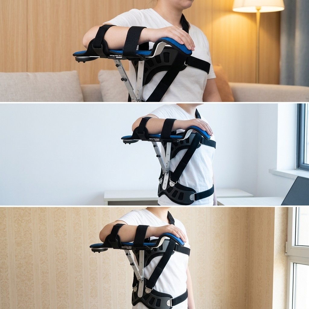 Adjustable Shoulder Abduction Brace, Shoulder Fracture Support