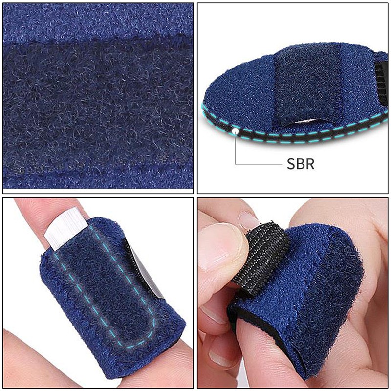 1Pc Finger Splint Fracture Protection Brace Corrector Support Straighten Bandag!